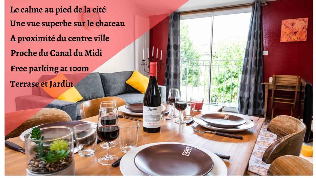 Apartament La Vue Du 36 Carcassonne Zewnętrze zdjęcie